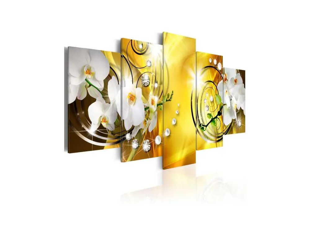 Tableau Yellow Admiration : Taille - 200 x 100 cm