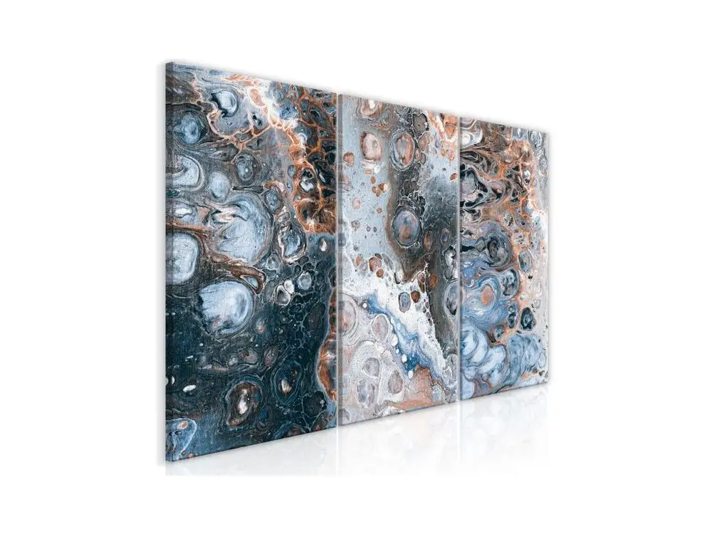 Tableau Galaxy (3 Parts) : Taille - 120 x 60 cm